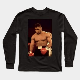 The GOAT Mike Tyson Long Sleeve T-Shirt